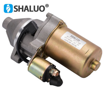 quality  5kw Gasoline Generator QDJ112 182F 188F 5kw 6.5kw Electric Motor Brushes Motor Gasoline 12v Magnetic Starter Motor factory